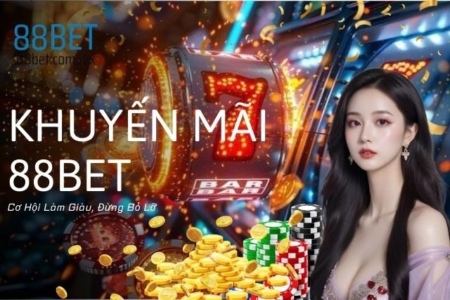 Khuyến Mãi 88bet: Cơ Hội Làm Giàu, Đừng Bỏ Lỡ